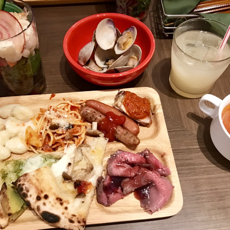 ランチビュッフェ(イタリアン＆グリル アクア イルフォルノ)