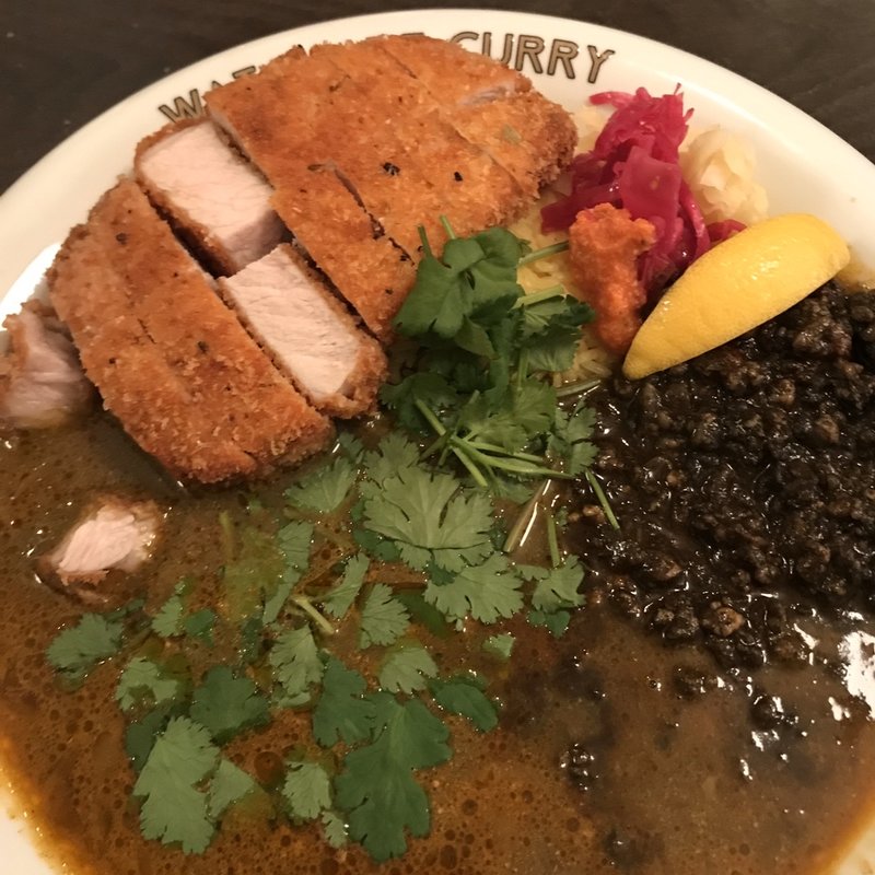 プレミアムとんかつカリー(渡邊カリー 梅田本店)