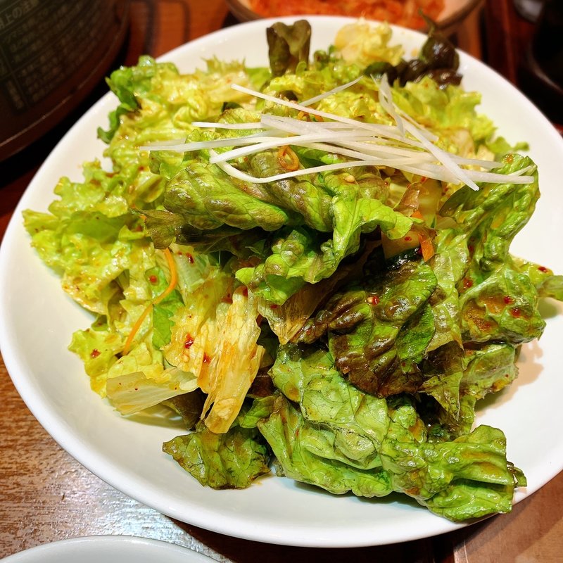 チョレギサラダ(焼肉苑 中目黒店)