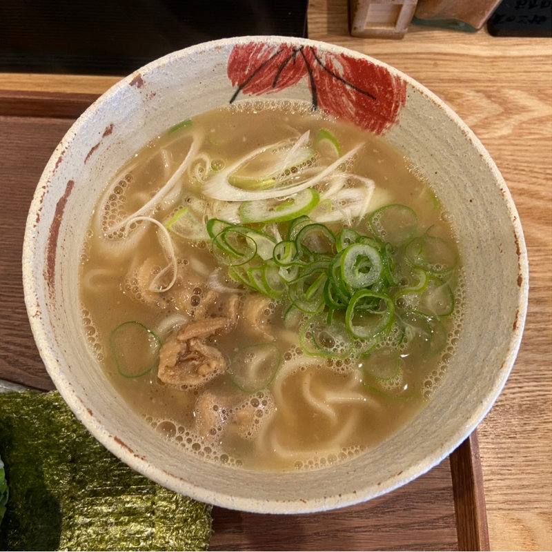 鶏白湯うどん(牛テールうどん 和尾(わび))