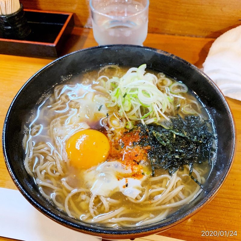 月見そば(ひの木家 淀江本店 )