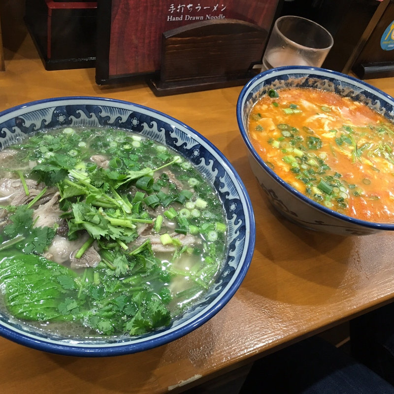 蘭州ラーメン(火焔山蘭州拉麺 池袋店)