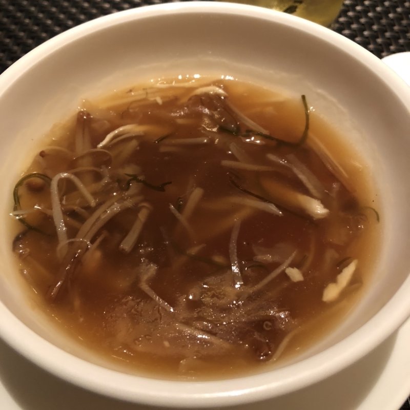 鱶鰭のとろみスープ(花梨)