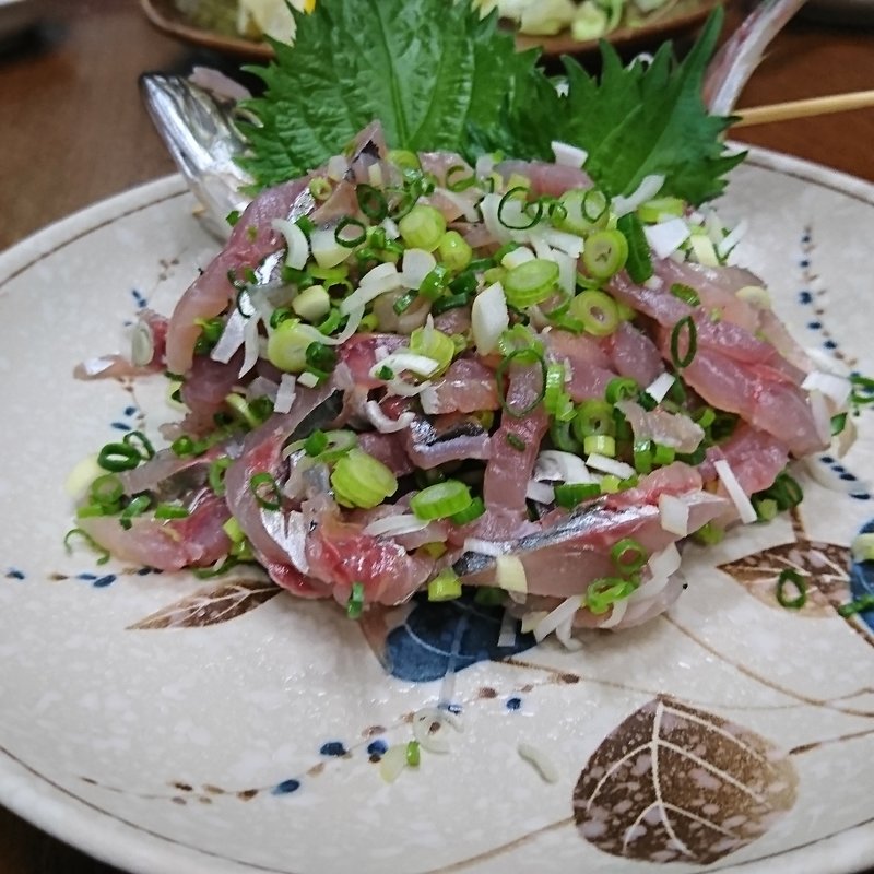 アジのたたき(棟梁)