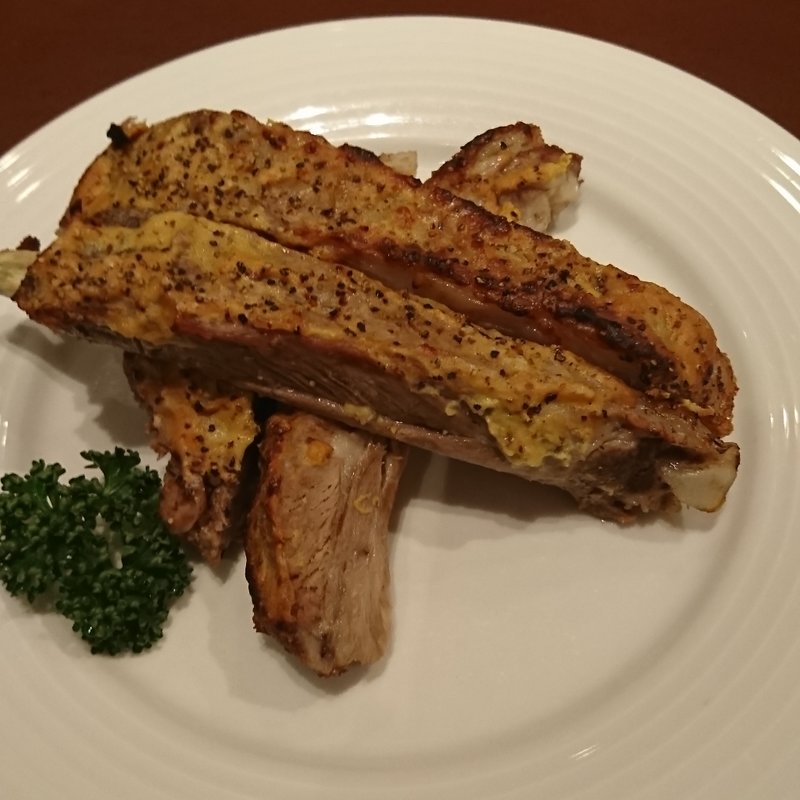 スペアリブ(ハニーマスタード)(アメリカンクラブハウス)