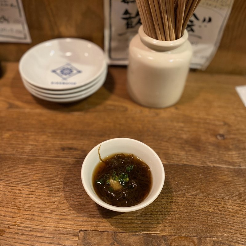 もずく酢(菊松食堂)