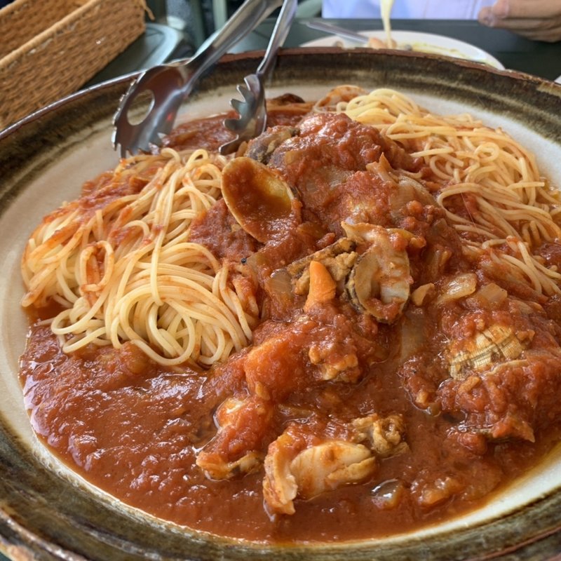 シーフードパスタ　LL(マックスキャロット)