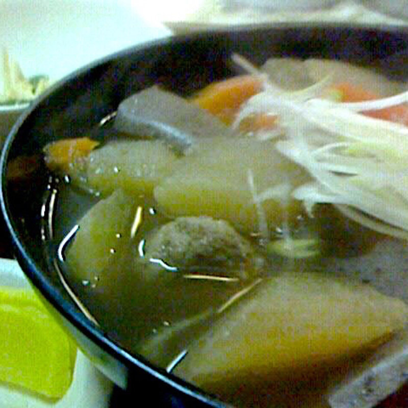 ちゃんこ汁定食(宮登 （みやのぼり）)