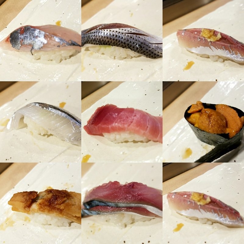 おまかせ(鮨 渓山)