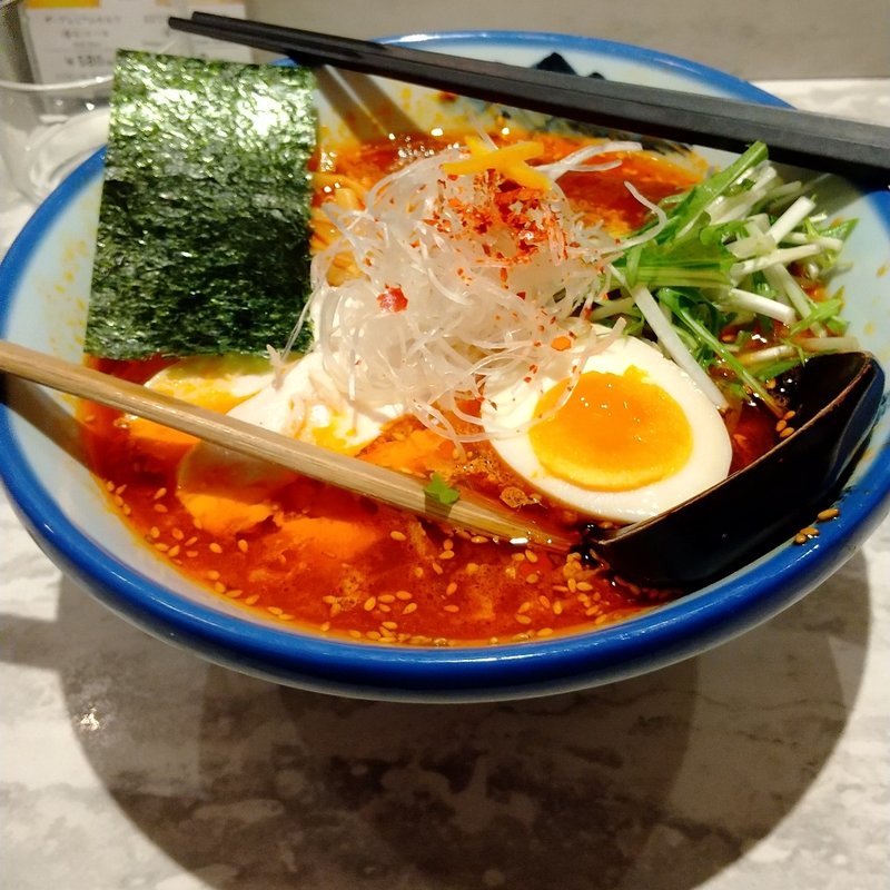 柚子辣湯麺(AFURI 横浜ランドマークプラザ)
