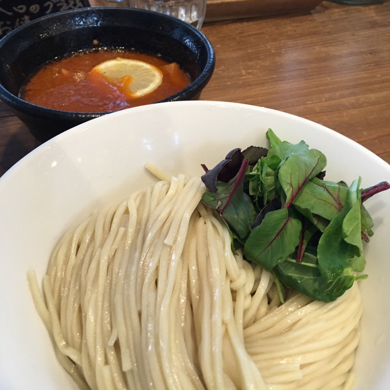 オマール海老トマトつけ麺(五ノ神水産 )