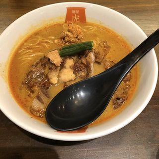 パーコーカレー担々麺(麺屋虎杖)