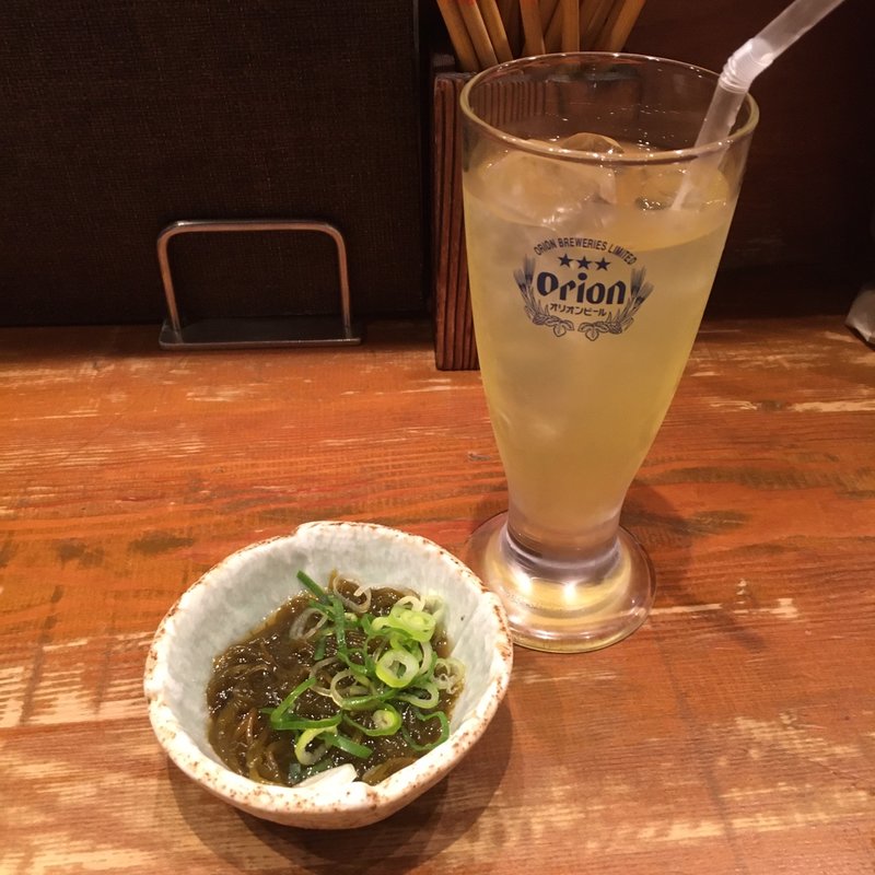 もずく酢(島ぬ風 阪急三番街)