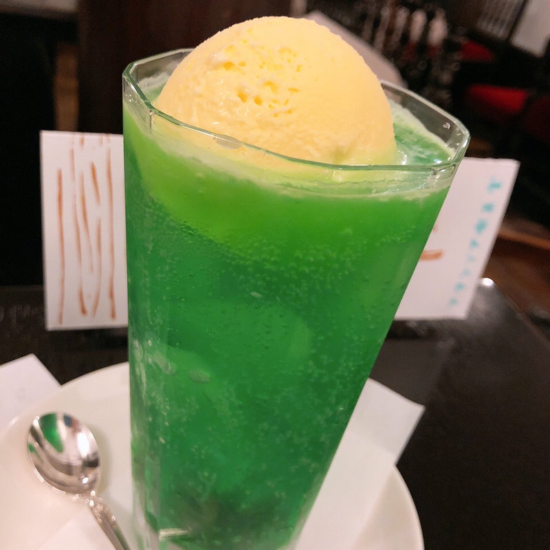 クリームソーダ(フランソア喫茶室 （Salon de the FRANCOIS）)