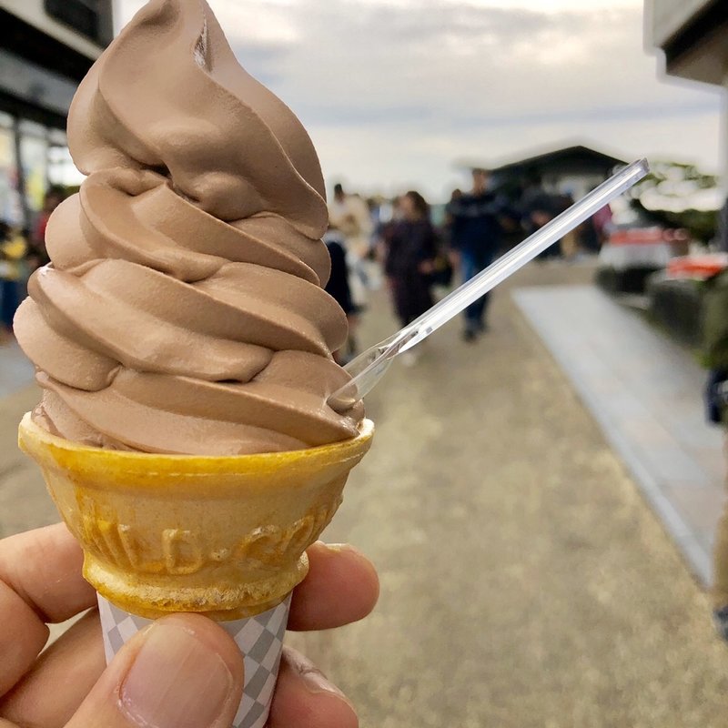 ソフトクリーム（生チョコ）(佐々木屋小次郎商店 （ささきやこじろうしょうてん）)