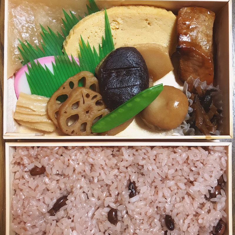 並六(赤飯)(弁松 日本橋三越本店)