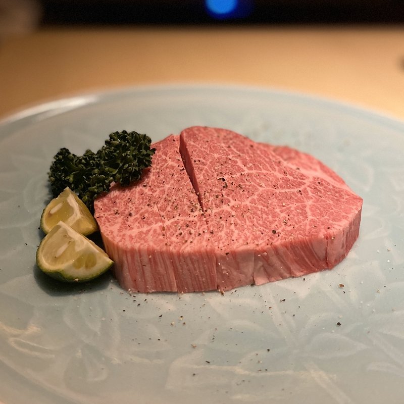 神戸牛のシャトーブリアン(雪月花 たなかさとる)