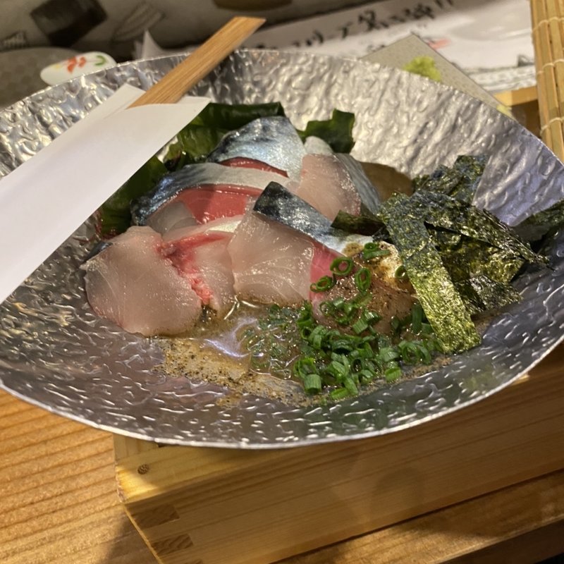 ゴマサバ(魚と飯みこし)