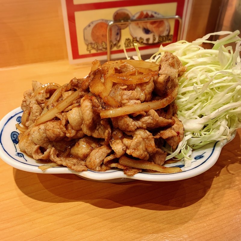 スタミナ焼(渋谷三丁目らあめん （しぶやさんちょうめらあめん）)