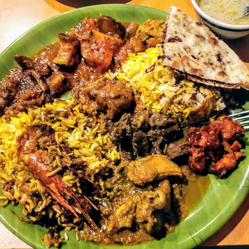 スペシャルセット海老とチキンのビリヤニ(シンズキッチン （Singh's Kitchen）)