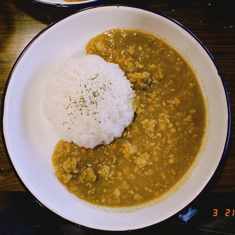 日替わり　キーマカレー(AFTER THE RAIN)