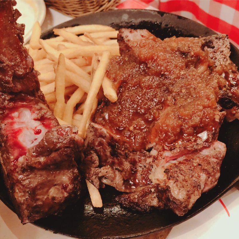 熟成牛炭焼きTボーンステーキ　400g(チーズカフェ 2)