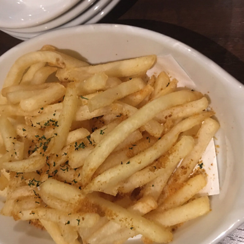 からすみフライドポテト(イタリア酒房 ときわ)