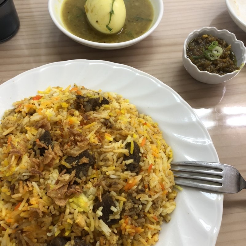 マトンカッチビリヤニ(美味キッチン)