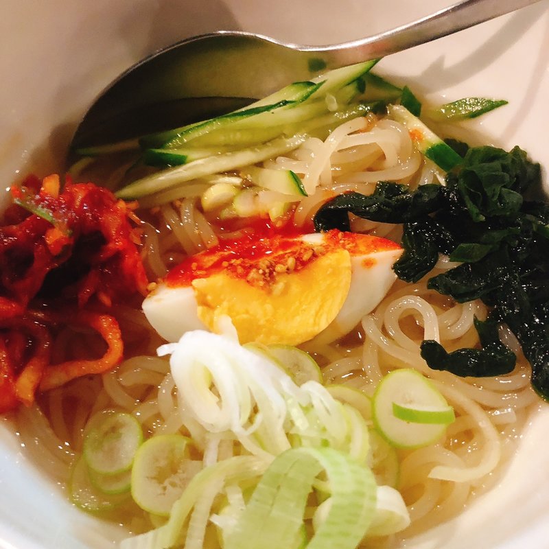 冷麺(焼肉いたみ新宿店)