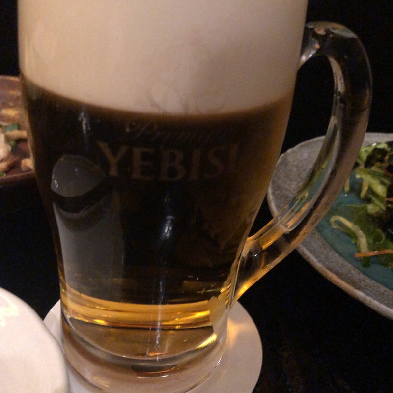 エビス生ビール(【閉店】エビス 新馬場総本店)