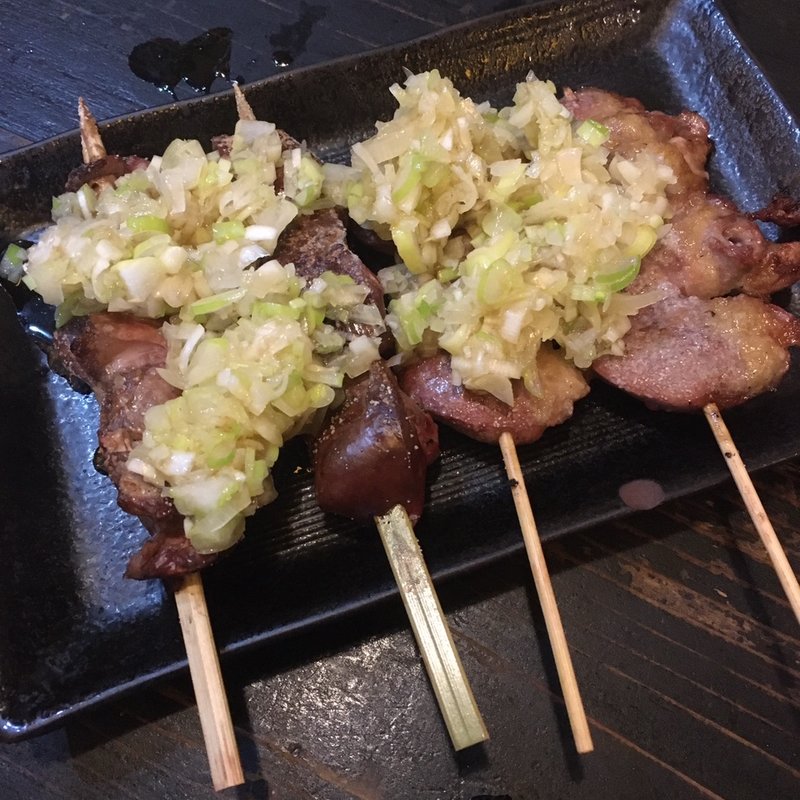 ハツテキ＆レバテキ(君津北口の君式横丁)