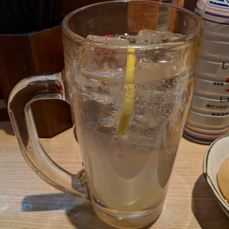 スペシャルにごりレモンサワー(晩杯屋 高円寺純情店 )