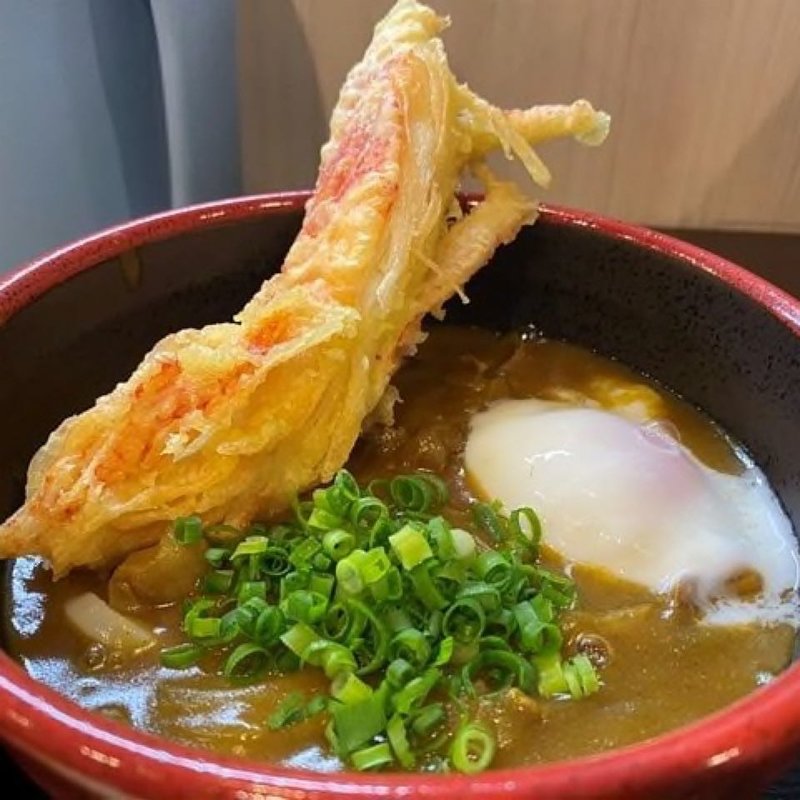 カニ玉カレーうどん(期間限定)(うどん馳走 山石土平 )