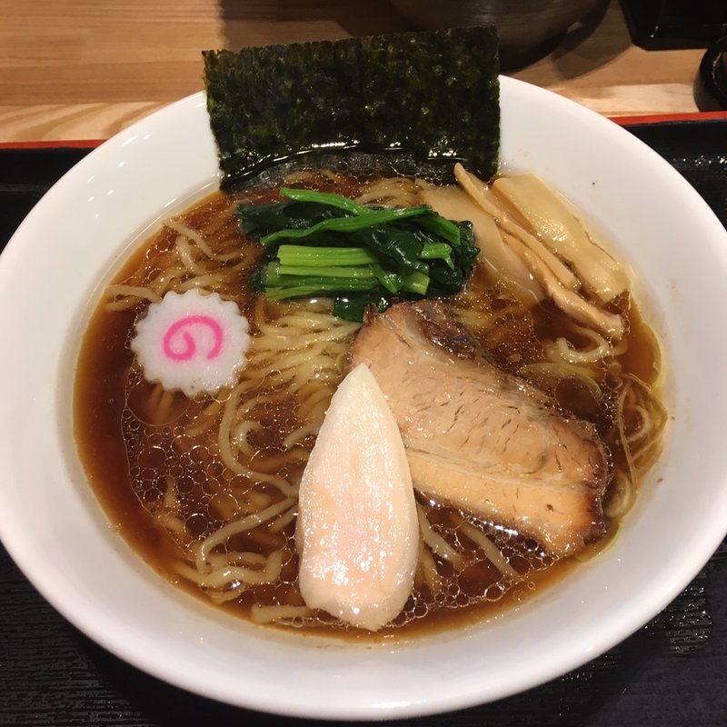 生姜醤油中華そば(麺屋 睡蓮 )