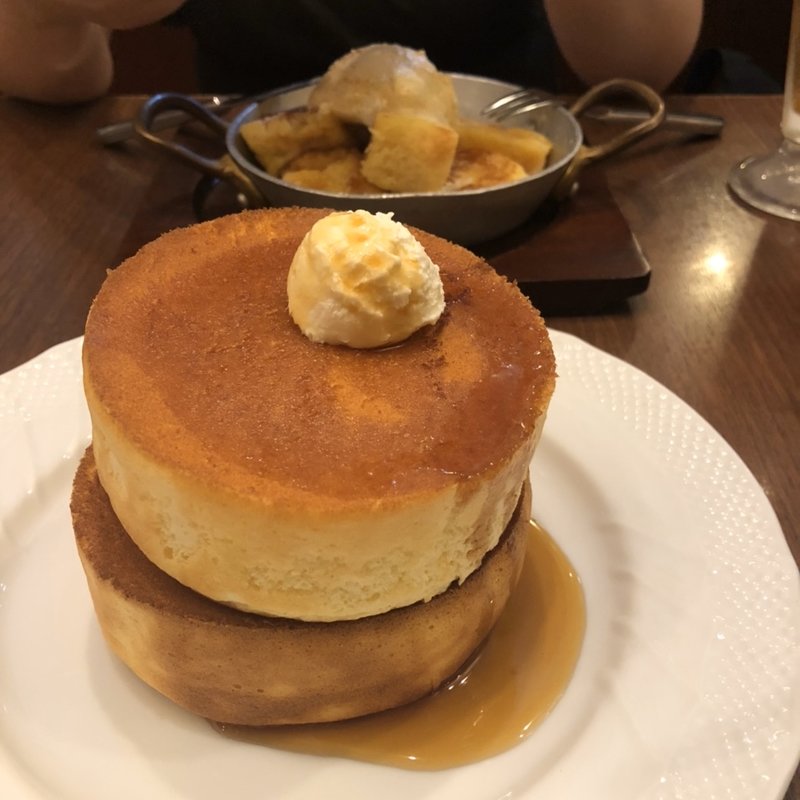 窯焼きスフレパンケーキ　ダブル(星乃珈琲店 MAGNET by SHIBUYA109店)