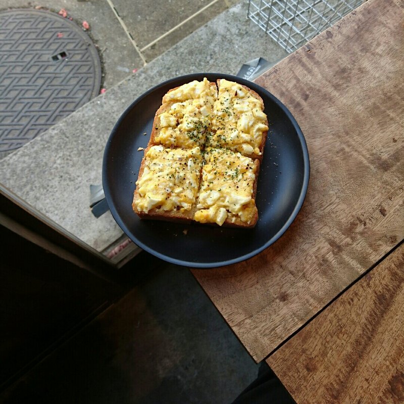 エッグトースト(magome coffee project)