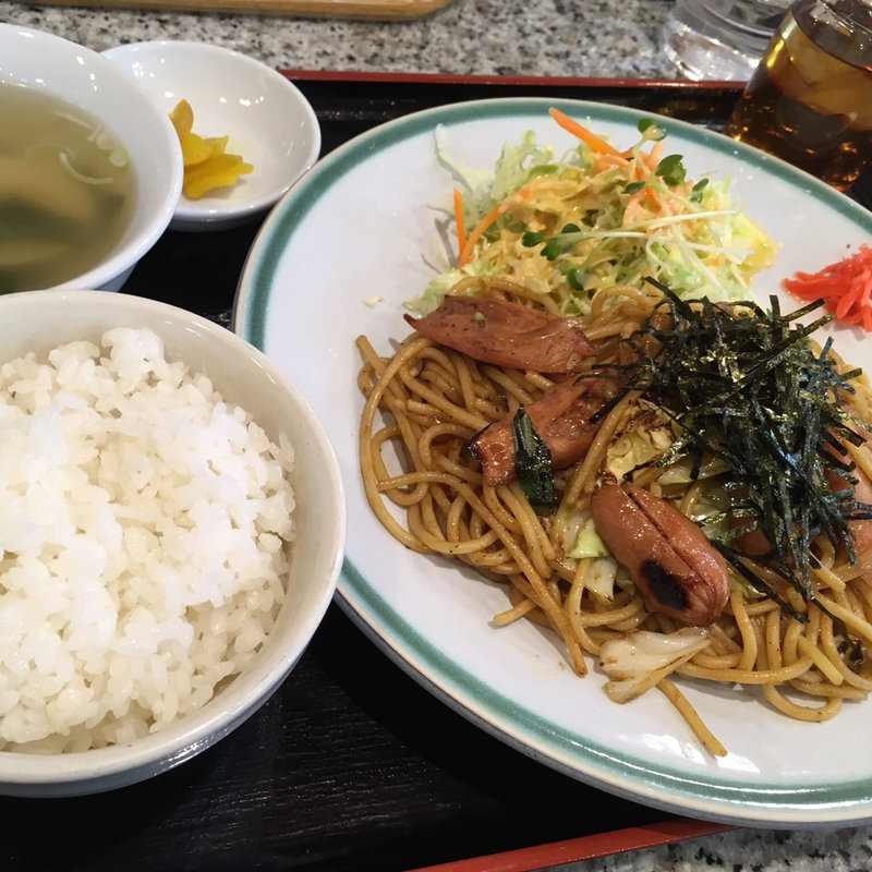スパゲティ定食(ロビン （【旧店名】勝栄軒）)