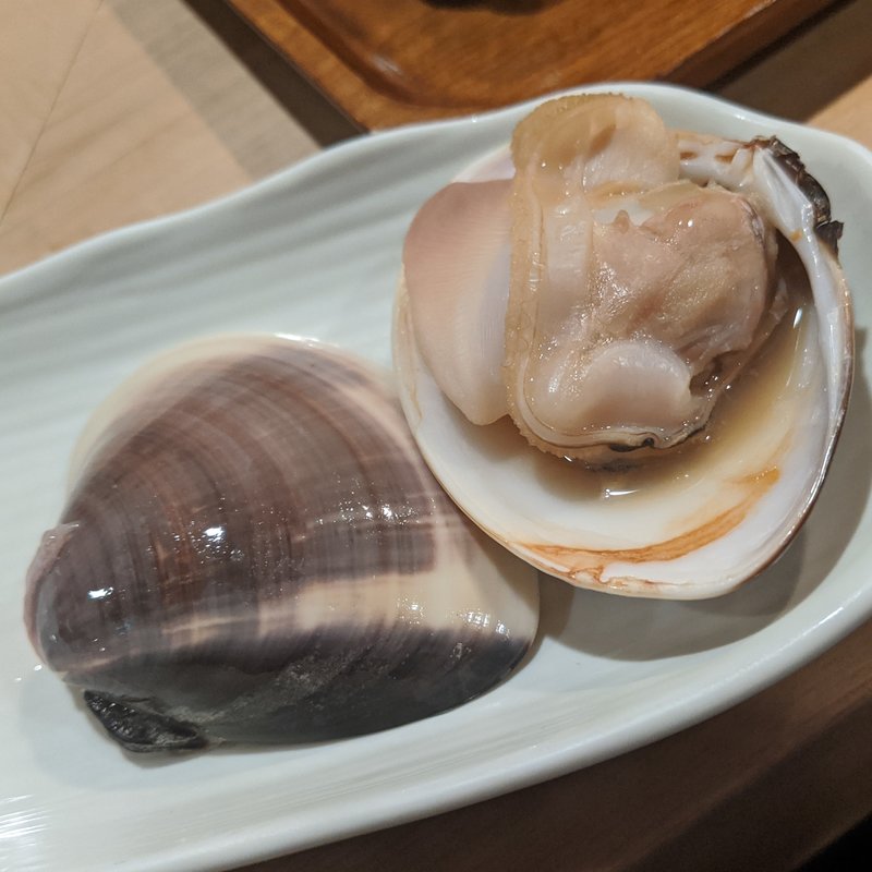 焼きハマグリ(鮨 波づき)