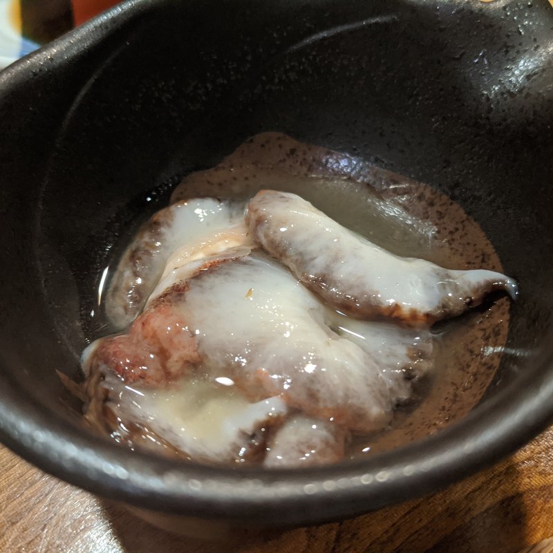 ナマコ(鮨 波づき)