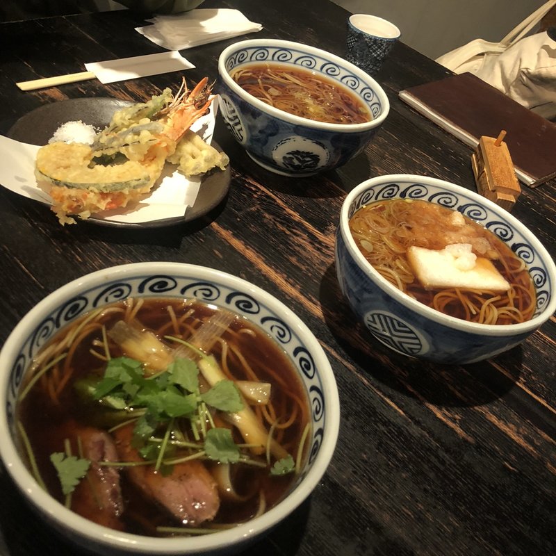 鴨南そば(軽井沢 川上庵)