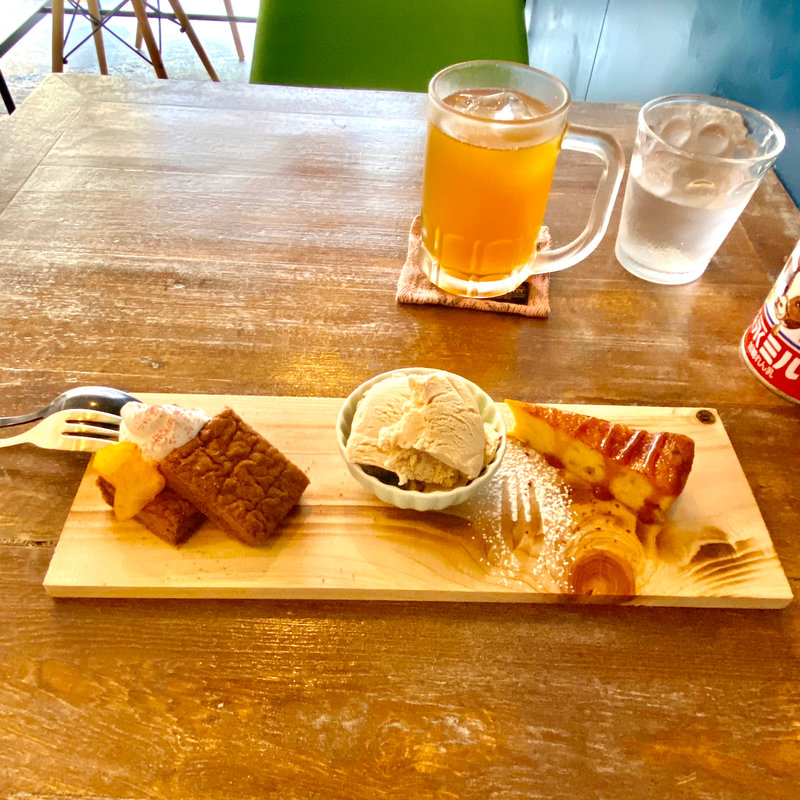 デザート3種盛り　ランチマップ(メリメロカフェ)