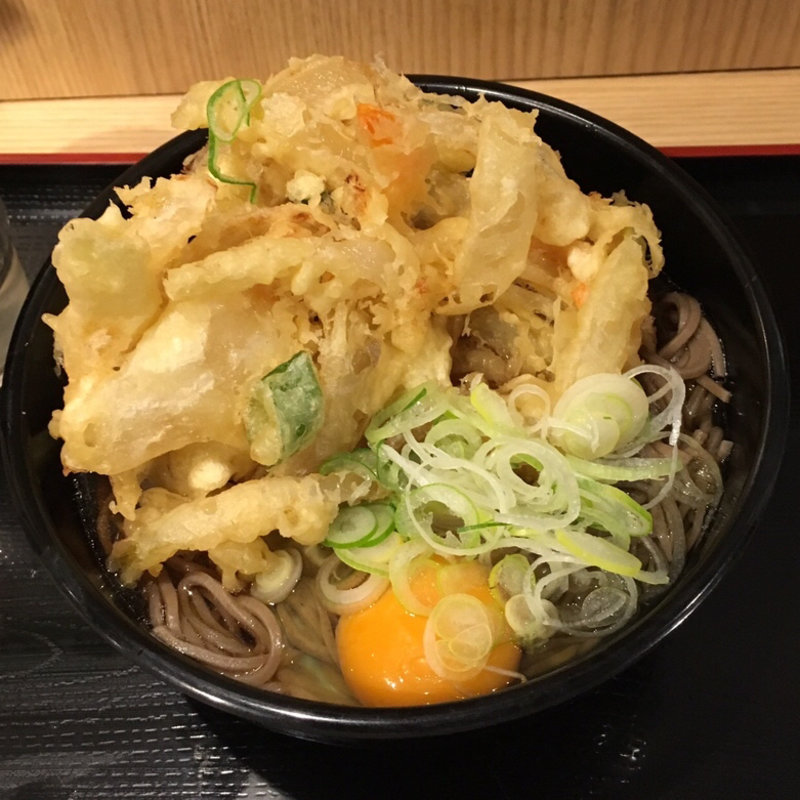 特大天玉そば(よもだそば 銀座店)