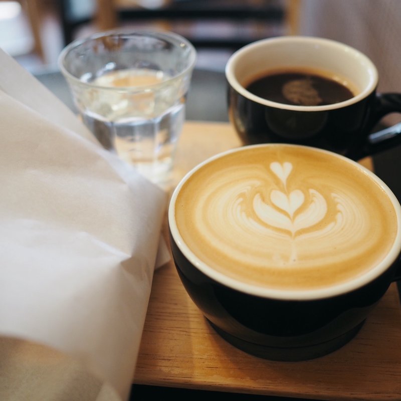 カフェラテ(ハリッツ 上原店)