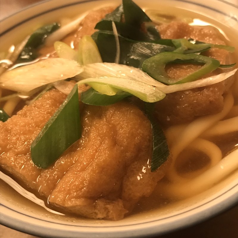 甘きつねうどん(ひさご )