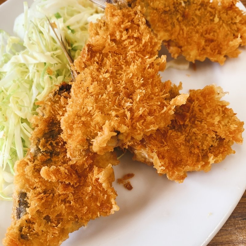 アジフライ(ニコニコドライブイン)