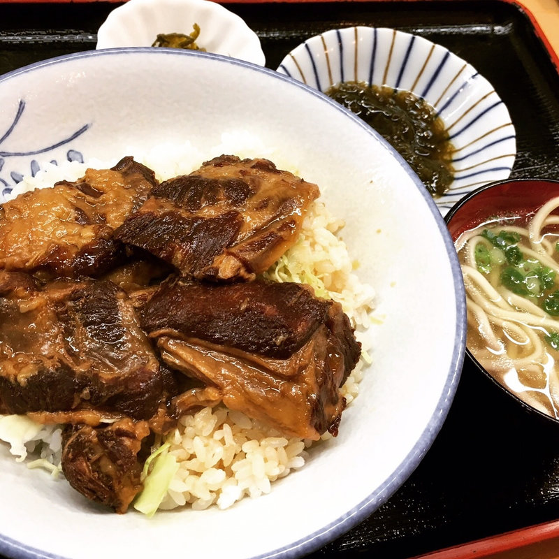 八重山そばランチセット（大）(みやら製麵)