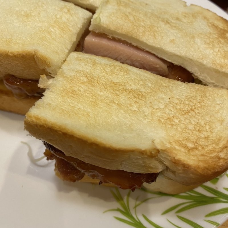 照り焼きチキンサンド(コメダ珈琲店 イオン東雲店)