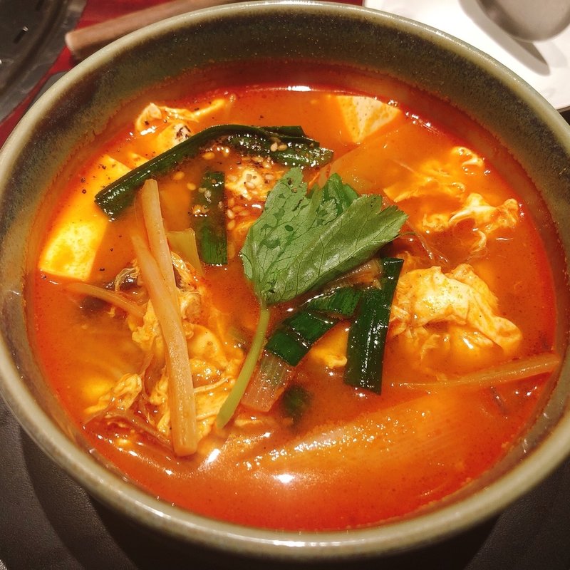 ユッケジャン麺(叙々苑 池袋サンシャイン通り店)