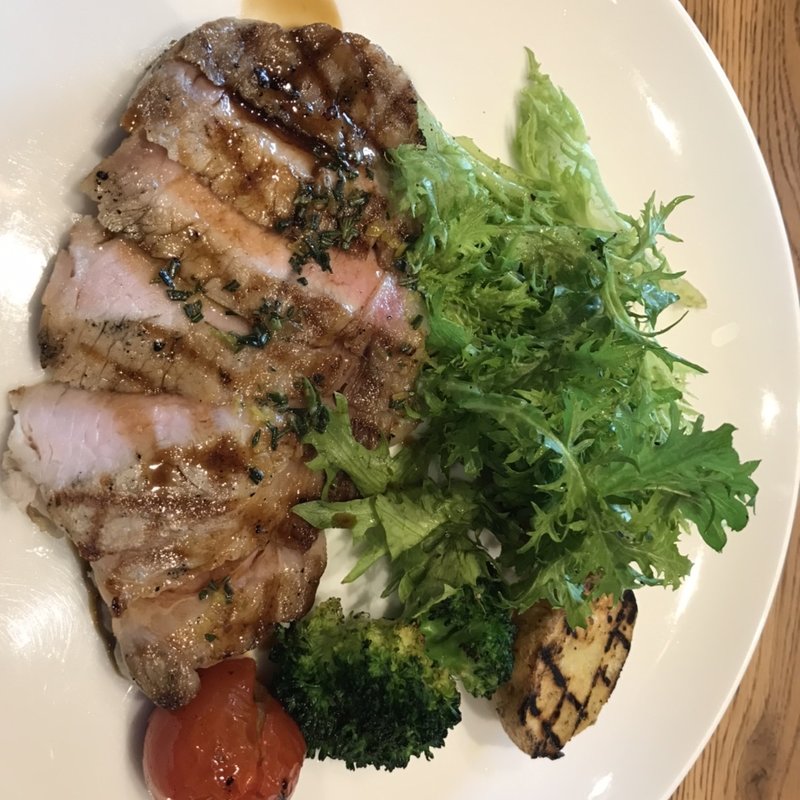 松阪ポークのグリル（Chef’s lunch）(セストセンソ 新宿タカシマヤ店)