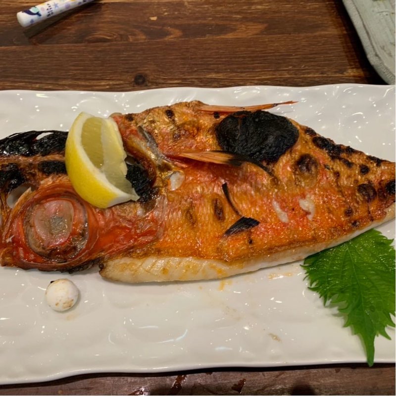 塩焼　金目(めしや 大磯港)